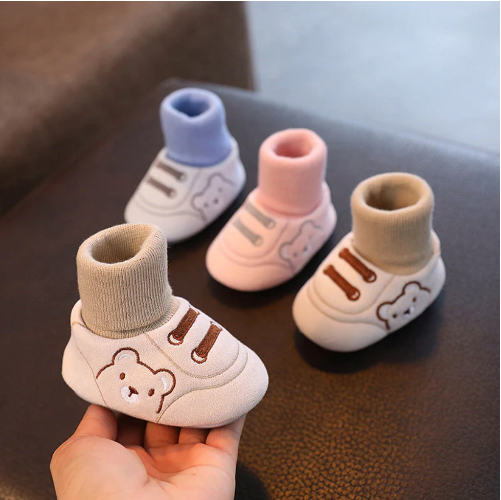 Schattige winterschoenen voor baby's